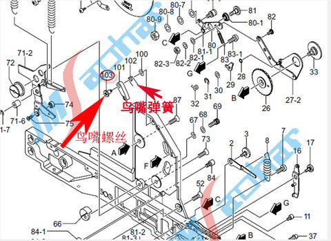 SMT SANYO HITACHI YAMAHA TCM3000 PIN,LOCATE 6300379327 6300543650 KYN-M86NX-000