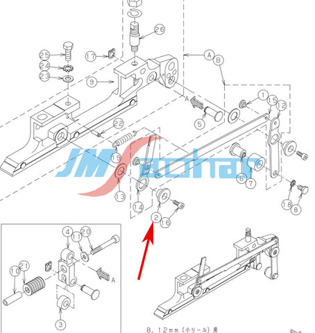 PANASONIC SMT CM88 CM202 Feeder PIN KXFA1DUAA00 KSFAIDAA00