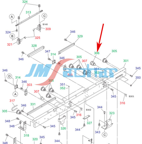 HITACHI SMT SIGMA F8 Pulley 1007A00S PULLEY_FLAT