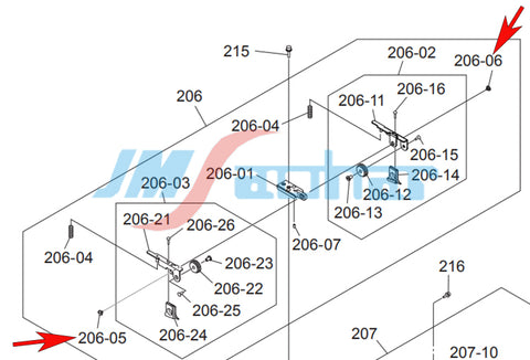 SMT HITACHI GT-08080 Feeder PIN,LOCATE(SITEN-2) 63012 6480 KYK-M86EL-000