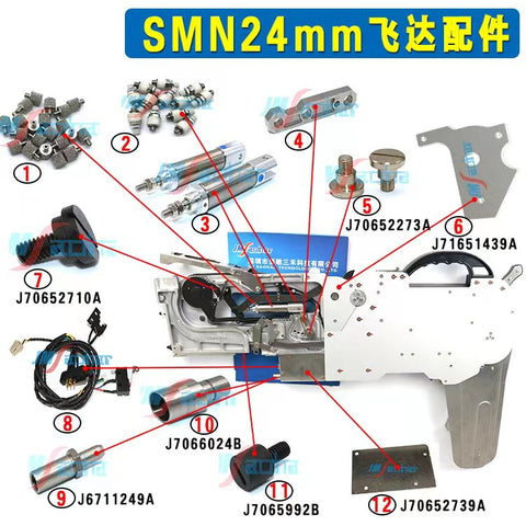 SAMSUNG Feeder SM12 16 24 32 44 56MM Cylinder regulate valve