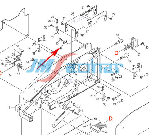 SMT FUJI NXT32MM Feeder BLOCK PM64611