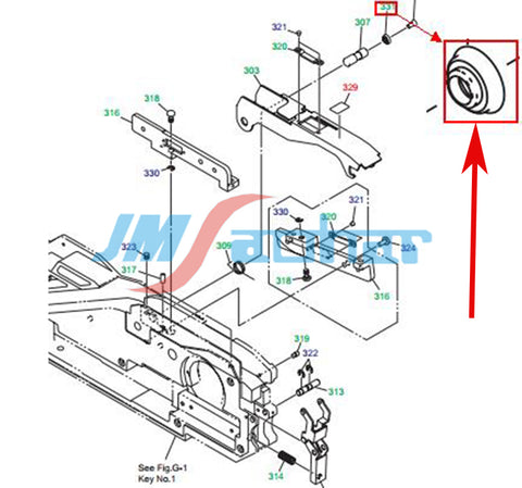 SMT HITACHI GXH WASHER 6301329208 221H0230