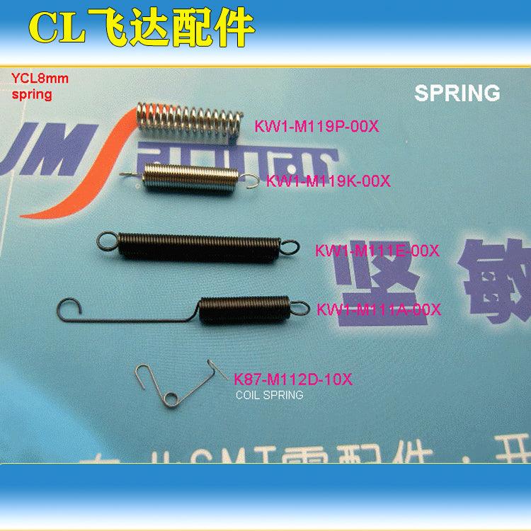 Yamaha YV100XG feeder spring kW 1-119p-00X kW 1-111e-00X - JM-Merex SMT Spare Parts SuperMarket