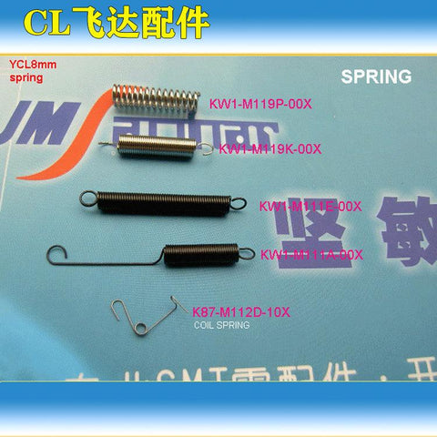 Yamaha YV100XG feeder spring kW 1-119p-00X kW 1-111e-00X - JM-Merex SMT Spare Parts SuperMarket