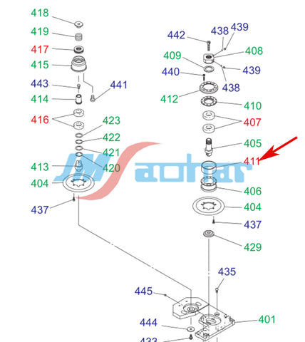 SIGMA HITACHI GXH G5  KYB-M3T1U-00 0920H159 6301376028 Seal