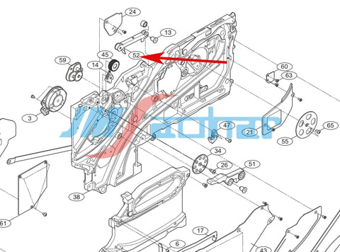 SAMSUNG SMT Feeder SME8MM D-TENSIONER M08 ASSY J90652099A