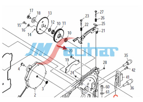 SMT FUJI NXT 8MM Feeder Parts PIN PM06AS3 PM06AS3