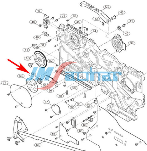 SAMSUNG SMT Feeder SME8MM Gear MC19-000492A J72651370A